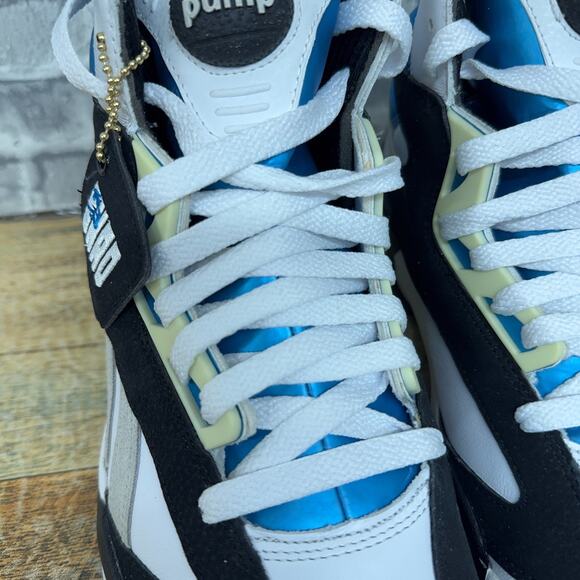 Reebok Shaq Attack Orlando Magic White Blue Black GX3881 Mens Size 8.5 New Rare main image 5